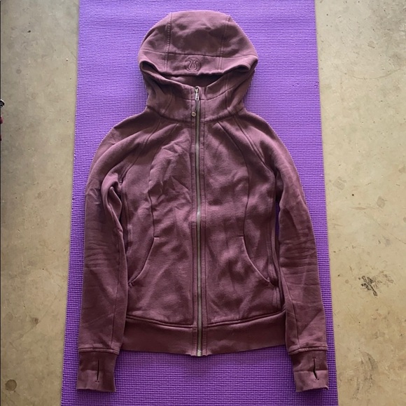 lululemon athletica Tops - Maroon Lululemon Scuba Hoodie